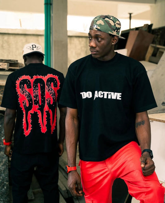 Black TOO ACTIVE Tee